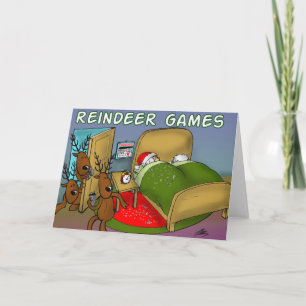 reindeer games 2 holiday card