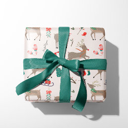 Reindeer Games Christmas Wrapping Paper