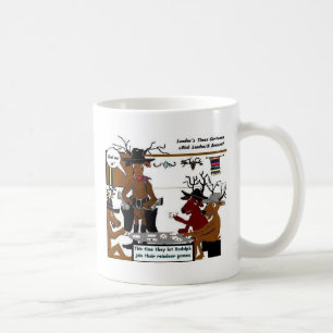 Reindeer Games Funny Christmas Gifts & Tees Coffee Mug