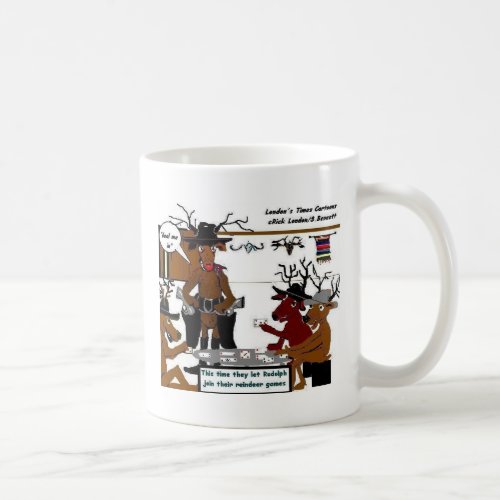 Reindeer Games Funny Christmas Gifts  Tees Coffee Mug
