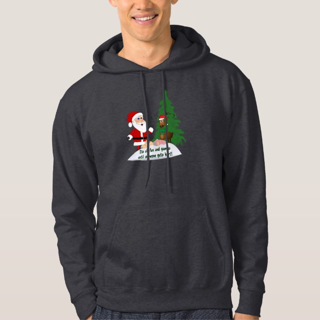 Reindeer Games Hoodie (Front)