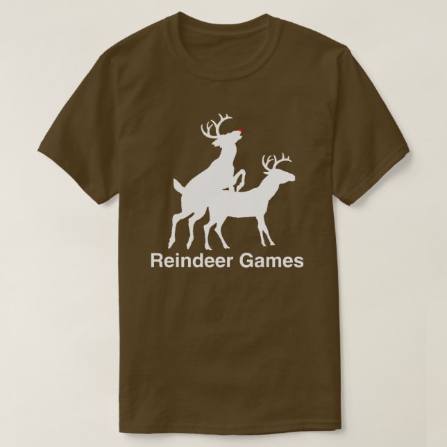 Reindeer Games T-Shirt (Design Front)
