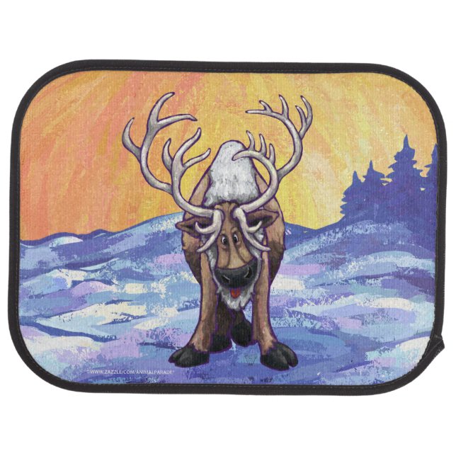 Reindeer Gifts & Accessories Car Mat (Rear)