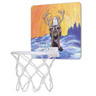 Reindeer Gifts & Accessories Mini Basketball Hoop