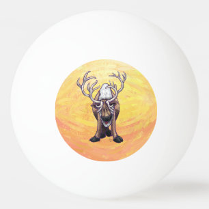 Reindeer Gifts & Accessories Ping-Pong Ball