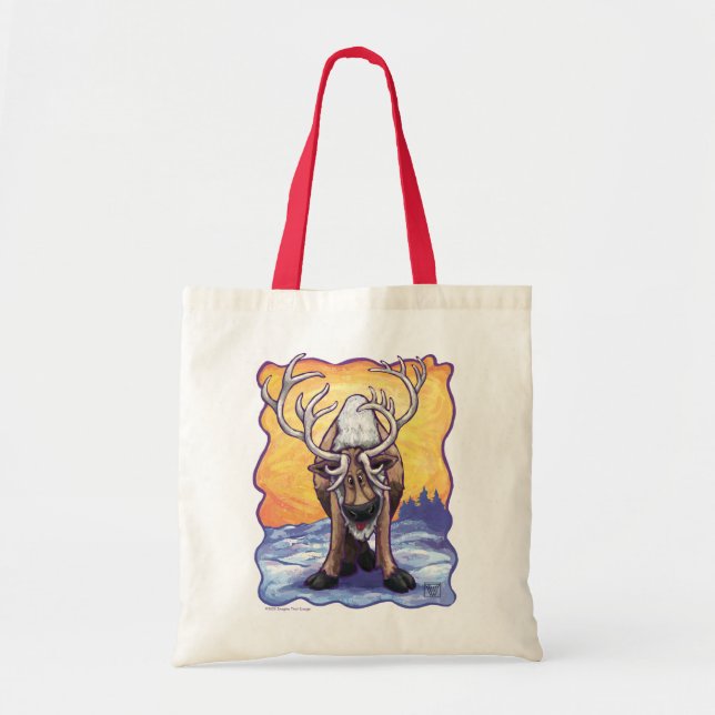 Reindeer Gifts & Accessories Tote Bag (Front)
