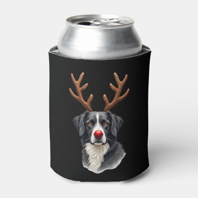 Reindeer Great Dane Christmas Great Dane Dog Mom D Can Cooler (Can Front)