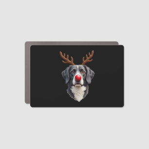 Reindeer Great Dane Christmas Great Dane Dog Mom D Car Magnet