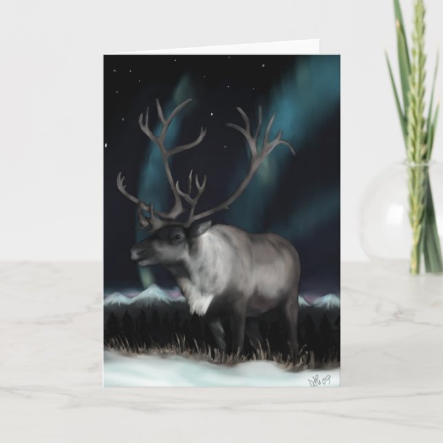 Reindeer Greeting card (Front)
