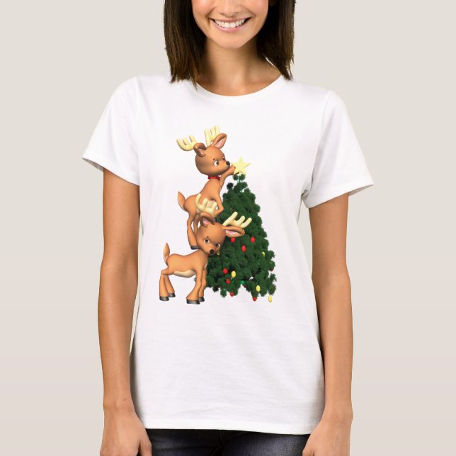 Reindeer Helpers T-Shirt (Front)