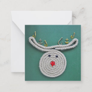 Reindeer Holiday Note Card