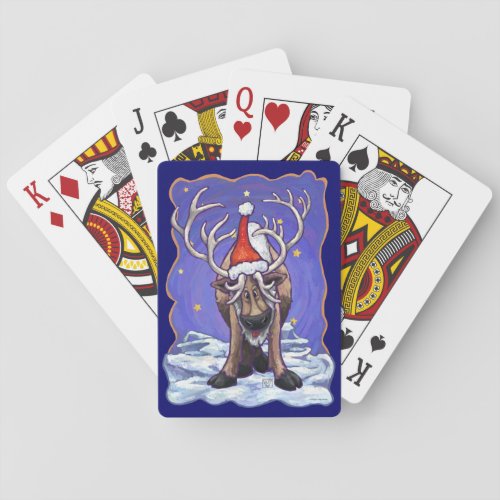 Reindeer Holiday Playing Cards