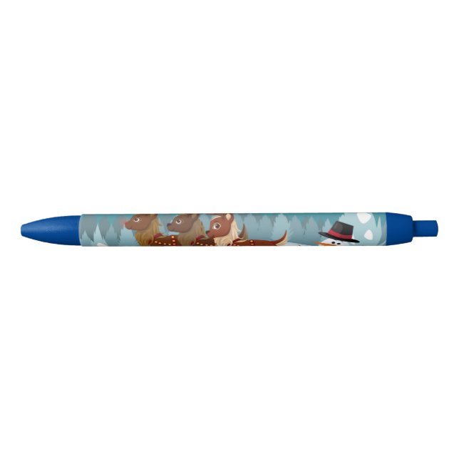 Reindeer in the Snow Pen (Front)