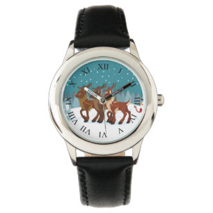 Reindeer in the Snow Watch