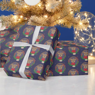Reindeer in Ugly Holiday Sweater Wrapping Paper