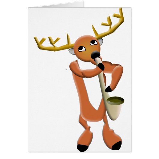 Reindeer Jazz Cards (Front)