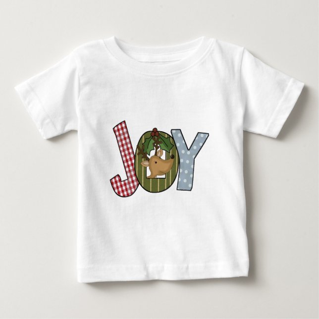Reindeer Joy Holiday Tshirts and gifts (Front)
