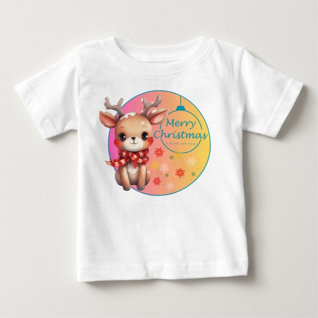 Reindeer Joy: The Perfect Christmas Tee (Front)