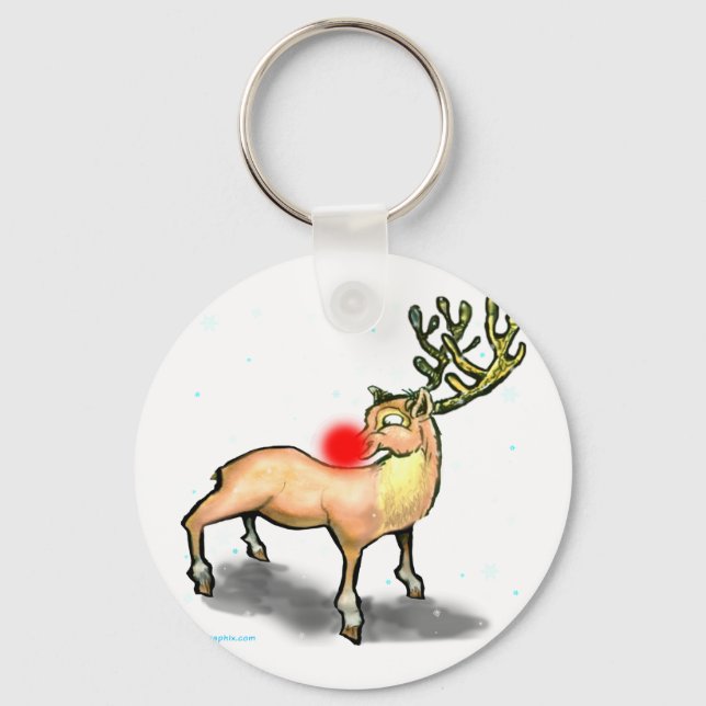 Reindeer Keychain (Front)