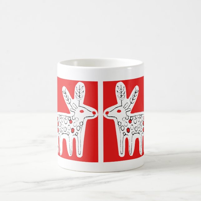 Reindeer Kiss Ditto Coffee Mug (Center)