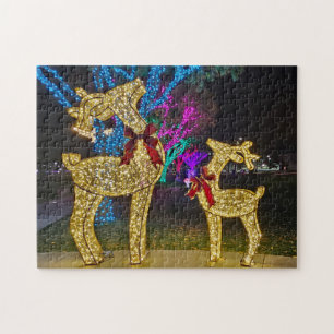 Reindeer Lights Puzzle
