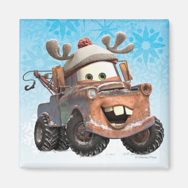 Reindeer Mater Magnet (Front)