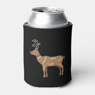 Reindeer Meat For Christmas Can Cooler