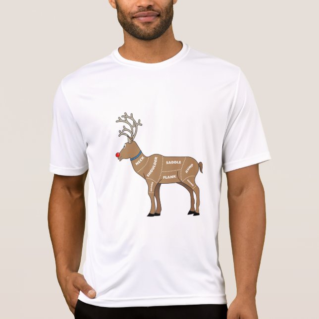 Reindeer Meat for Christmas T-Shirt (Front)