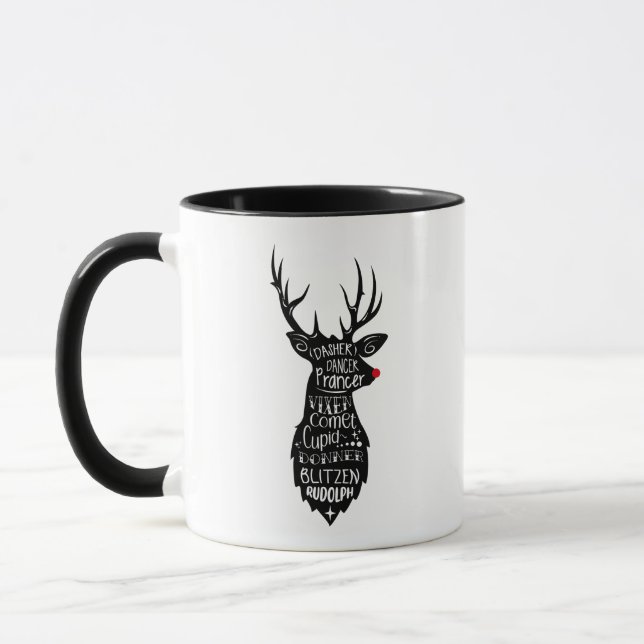 Reindeer Mugs (Left)