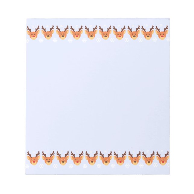 Reindeer Notepad (Front)