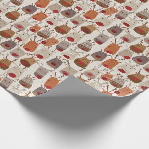 Reindeer Pattern WrappingPaper