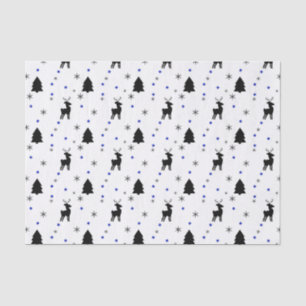 Reindeer Pine Forest Tissue Paper