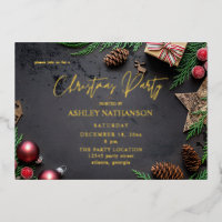 Reindeer & Pine Rustic Christmas Party