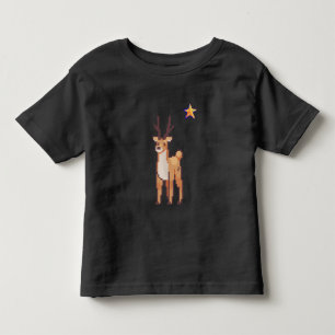 Reindeer, pixelart, pixel art toddler t-shirt