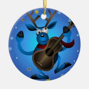 Reindeer Rock Ornament