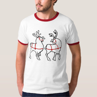 Reindeer Shirt Festive Christmas T-shirts & Gifts