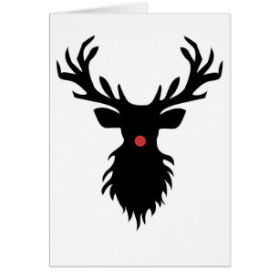 Reindeer Silhouette Cards
