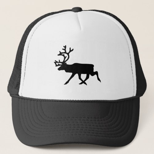 Reindeer Silhouette Trucker Hat