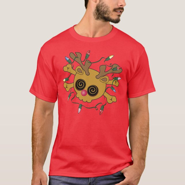 Reindeer Skull T-Shirt (Front)