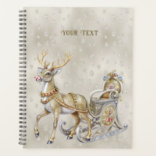 Reindeer Sleigh Holiday Planner