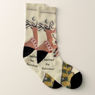 Reindeer Socks