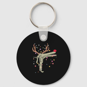 Reindeer Speculum Nurse Funny Christmas Obgyn Nurs Keychain