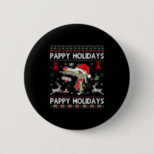 Reindeer Speculum Obgyn Nurse Ugly Christmas Obste Button
