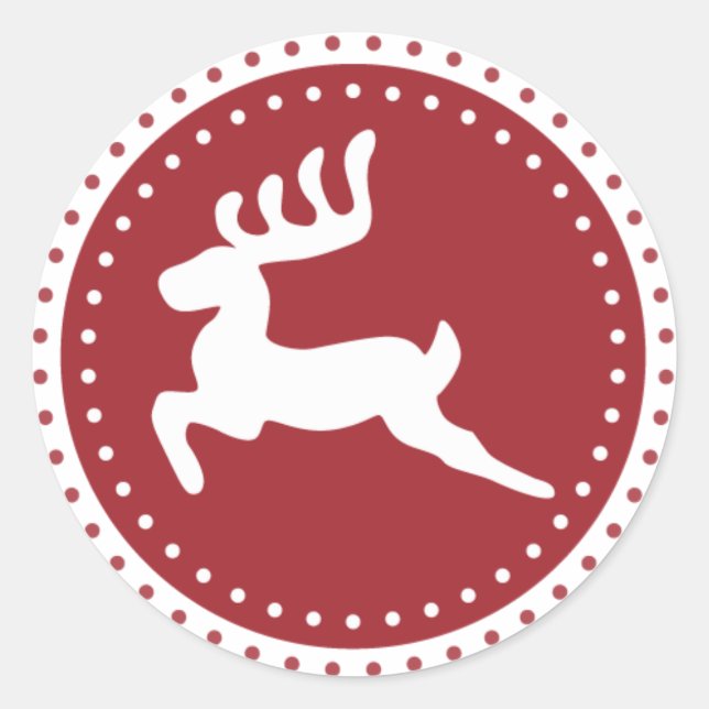 Reindeer | Stickers (Front)