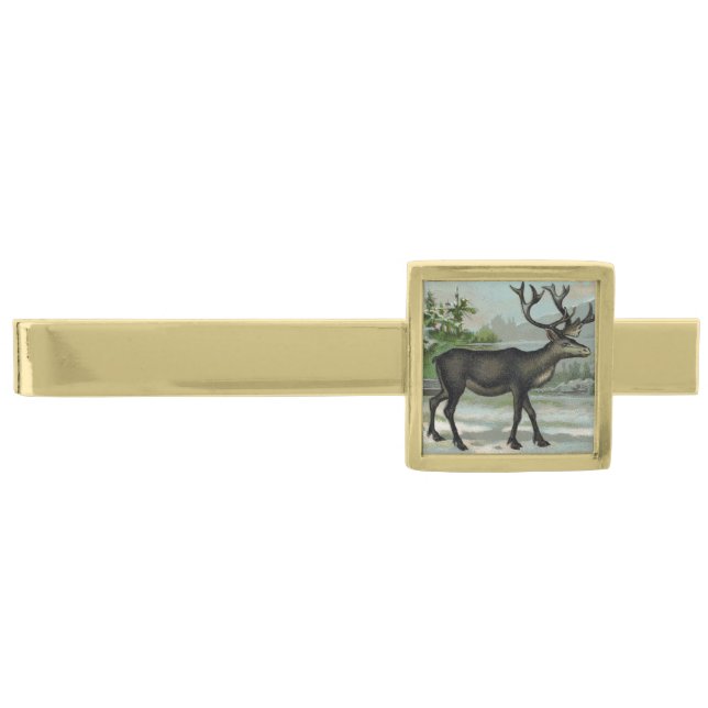 Reindeer Tie Bar (Front)