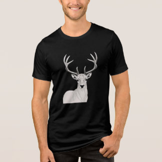 Reindeer -Tshirt Tri-Blend Shirt