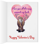Reindeer Valentine's Day (Inside (Right))