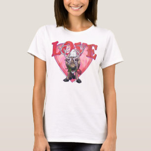 Reindeer Valentine's Day T-Shirt
