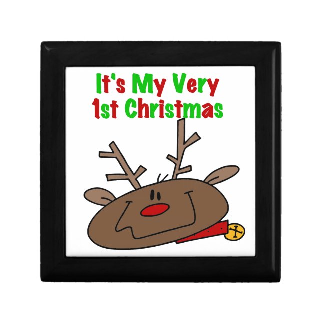 Reindeer Very 1st Christmas Gift Box (Front)
