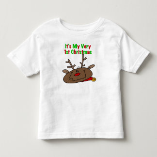 Reindeer Very 1st Christmas Toddler T-shirt
